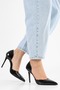 Women's Judith Black Patent Leather Stiletto - 5