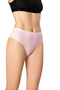 Corded Cotton Lycra 4-Piece Women's Triangle Bato Panties (Blue-White-Pink-Green) - 8