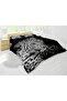 مجموعة غطاء لحاف مزدوج مطبوع رقميًا ثلاثي الأبعاد من Leopard White Leopard - 2