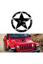 Car Star Sticker Black 42 cm - 2
