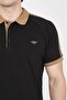 Men's Polo Collar Shoulder Stripe Detailed T-Shirt - 7