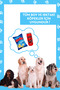 Market Dog Toy Set 2 Pieces Dog Toys with Sounds Plush Chips and Plush Box Drink - 7