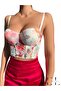 Printed Corset Bra Set - 3