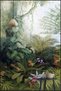 Forest Pattern Modern Woven Base and Decorative Carpet Miravip415 - 2