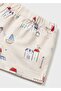 Summer Baby Boy Blouse Shorts Set Red - 4
