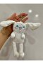 1pc cute kuromi cinnamaroll mymelody sanrio adjustable plush keychain toy kawaii - 4