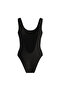 Black Women's Swimsuit One Piece Kw0Kw02311Beh - 5