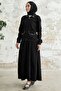 Pearl Skirt Suit - Black