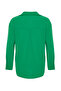 Yeşil Basic Oversize Geniş Kalıp Dokuma Gömlek TWOAW24GO00207 - 8