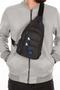 Newish Polo Desized Linen Fabric Waist Shoulder Bag with Ears and USB Shoulder Bag Body Bag Freebag Waterproof - 8