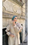 Vesta Cotton Scarf Water Green