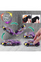 2Pcs Metal Car Pull Drop Bounce Around Car Special Design Fun Toy 1:64 Scale