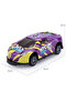2Pcs Metal Car Pull Drop Bounce Around Car Special Design Fun Toy 1:64 Scale - 7