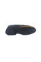 LUCIANO BELLINI BLACK LEATHER MEN'S SNEAKER SHOES - 5