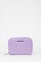 Women's Quilted Faux Leather Embroidered Wallet B5691Axns