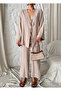 Mink Beaded Kimono Linen Set - 8