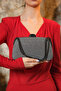 Platinum Silvery Chain Strap Hand Shoulder Evening Dress Evening Bag - 3