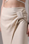 Zippered Summer Linen Skirt - 4