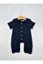 Unisex Short Sleeve Muslin Baby Jumpsuit