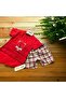 Men's Plaid Scarf Bear Set of 2