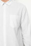 White Regular Fit 100% Cotton Shirt TMNSS24GO00063 - 10
