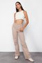 Mink High Waist Wide Leg Jeans Twoss23Je00068 - 2