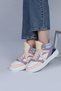 28746 High Top Salmon Pink - Purple Women's Sneaker Casual Sneakers - 4