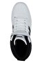 28504 High Top White - Black Men's Sneaker Casual Sneakers - 7