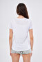 Sports T-shirt White Color V-neck Brooklyn Printed Fabric - 4