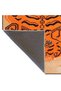Orange Themed and Animal Patterned Decorative Carpet Miravip440 - 5