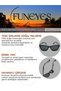 Black Children's Sunglasses (WAYFARERMODEL) 2-8 Years Old Polarized 100% UV Protection Children's Sunglasses - 2