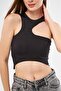 Women's Tactel Tie Crop Blouse