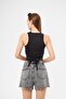 Women's Tactel Tie Crop Blouse - 2