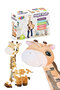 Giraffe Children's Room Height Measuring Eva Puzzle 57x95 cm Wall Accessory