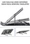 قاعدة كمبيوتر محمول قابلة للتعديل لجهاز Macbook Notebook Riser حامل كمبيوتر محمول معدني - 3