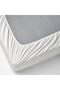Fitted Sheet, White, 90X200 cm - 5