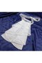 Florence Jabot Collar Victorian Tie White - 3