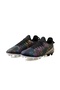 Play Mk 241 - 129 Black Patterned Anatomical Sole Turf Football Shoes