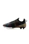 Play Mk 241 - 129 Black Patterned Anatomical Sole Turf Football Shoes - 3