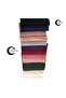 Practical Long Pipe Bonnet Hijab Bonnet Ready to Install Pipe Bonnet Bandana Wide Hair Band Plain Black - 7