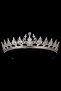 Zircon Bridal Crown Women's Wedding Crown To Make Your Wedding Dress Complete Elegance - 8