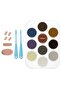 Ultra Soft Artist Pastel Paint Animal Art Kit - Lisa Ann Watkins 10 Piece Set 30084