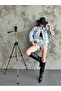 Women's Tassel Detailed Denim Jacket - 4