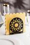 Sun Motif Desktop Decorative Napkin Holder Towel Holder Black (dimension: 11 X 13.5) - 2