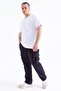 Large Size Cotton Men's Basic T-Shirt - 4