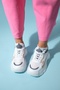OPOLE White Multi Women's Sports Shoes - 2