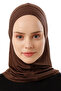 حجاب فيسكا بشعار مسطح - ST 332