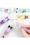New 1 piece multicolor sanrio kawaii kuromi hello kitty cinnamorol 6 colors ink in one pen - 5