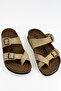 Beige Women's Cork Flip Flops Slippers Em9638 - 2