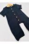 Unisex Short Sleeve Muslin Baby Jumpsuit - 2